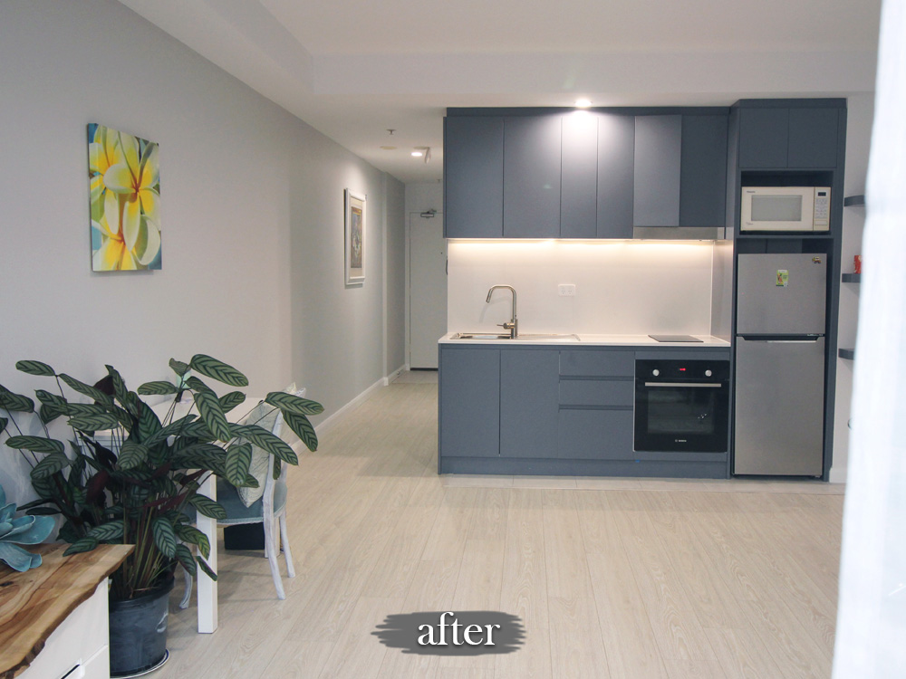 kitchen after reno